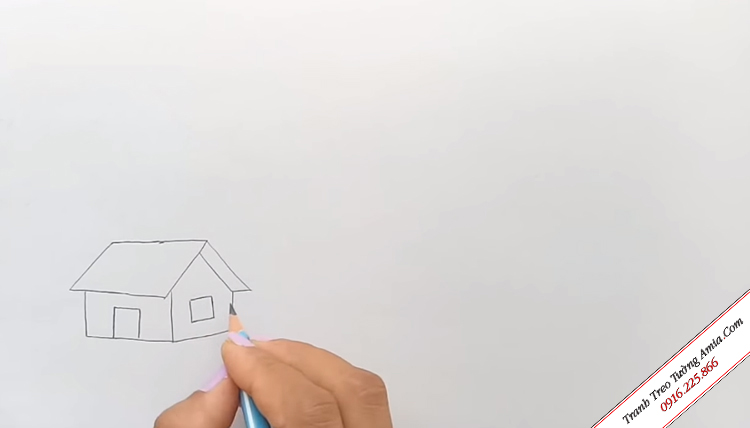 Cách vẽ Ngôi trường BẰNG BÚT CHÌ đơn giản nhất  How to draw a school very  easy  YouTube