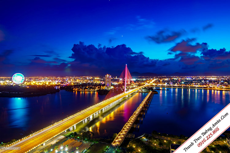 15 mẫu tranh phong cảnh đẹp Đà Nẵng ấn tượng nhất  Du lịch Tours Đà nẵng